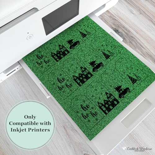Cardstock Warehouse Diamond Print Inkjet Glitter