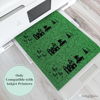 Cardstock Warehouse Diamond Print Inkjet Glitter