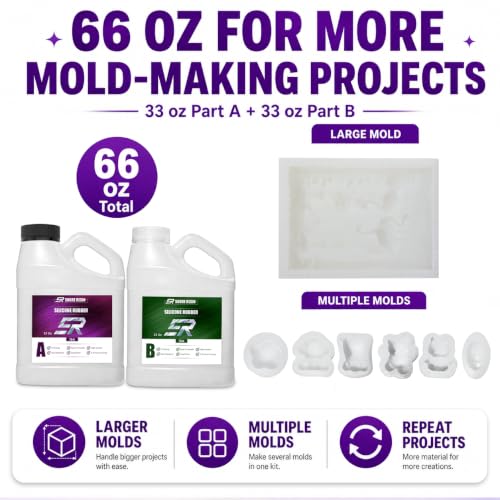 Silicone Mold Making Kit 66 oz