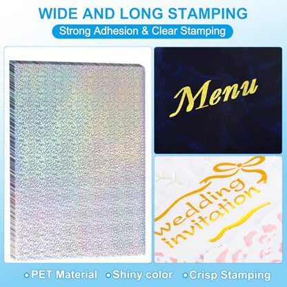 11.7x8.3" Hot Stamping Foil Paper Sheet (20 Count)