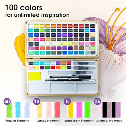 Watercolor Paint Set