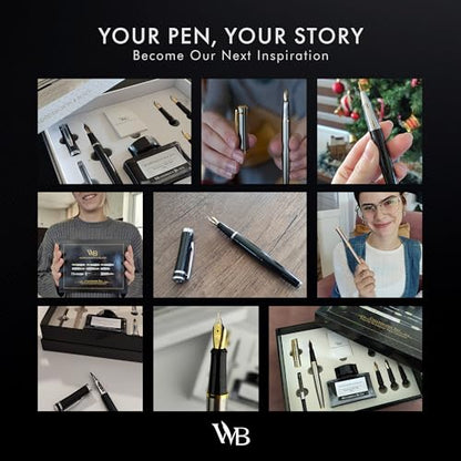 Luxury Fountain Pen Set for Writing