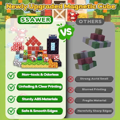 Magnetic Blocks (208 Count)