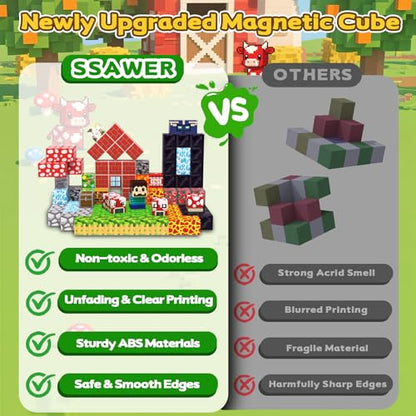 Magnetic Blocks (208 Count)