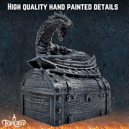 Wyvern Dice Box with Lock and Key