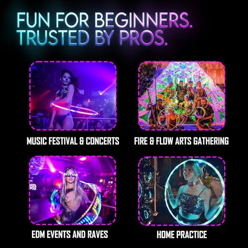 UltraHoop Remote LED Hula Hoop