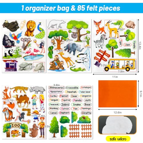 Felt Flannel Board Story Pieces for Toddlers Preschool