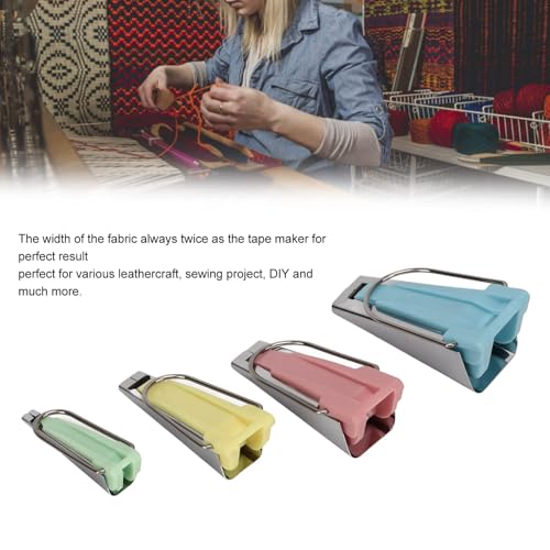 Bias Tape Makers Kit 4 Size costura