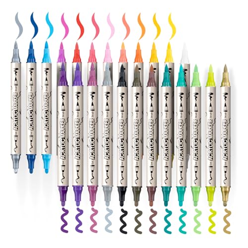 24 Colors Bold and Brush Dual (24 Count)