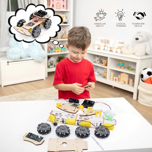 RC Robot Car Kit for Kids Ages 8