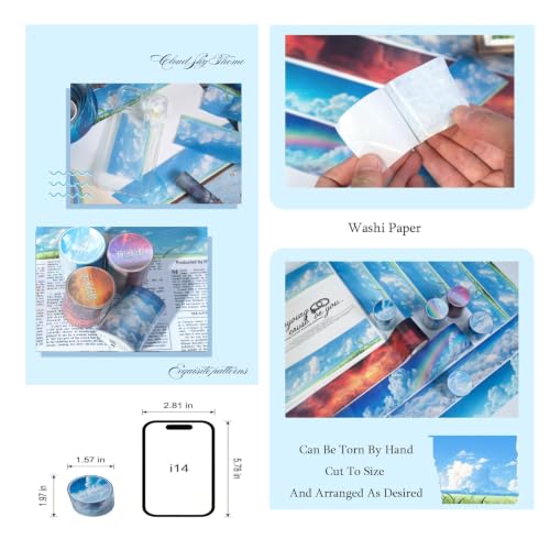 Cloud Washi Tape Set