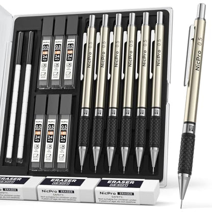 0.5 mm Art Mechanical Pencils Set in Case (30 Count)