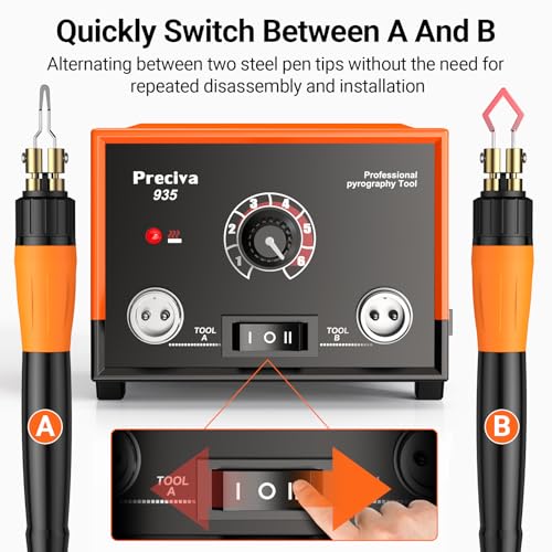 935 Dual Handle Wood Burning Kit