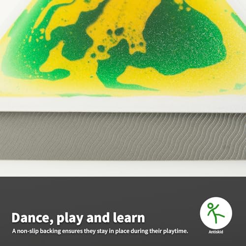 4 Sheet Liquid Triangle Sensory Tiles (4 Count)