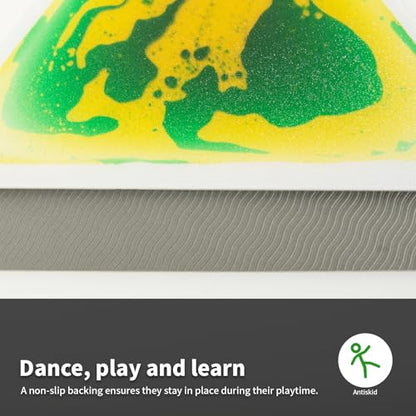 4 Sheet Liquid Triangle Sensory Tiles (4 Count)