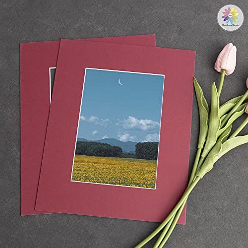 Mat Board Center 10 Pack 8x10 Photo Mats for 5x7 Picture