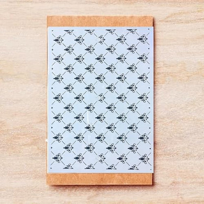 A4 Reusable Small Symbol Lines Stencil for Painting
