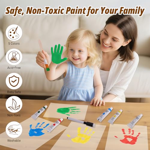 Family Handprint Kit with Light for 4