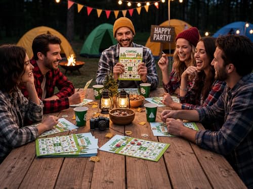 Camping Bingo Game