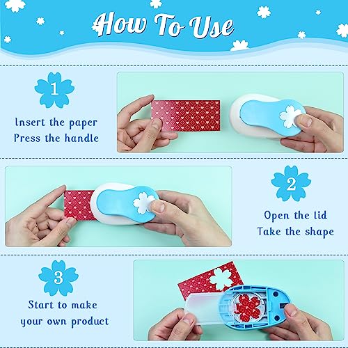 Flower Hole Punch for Craft Size Out 1