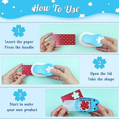 Flower Hole Punch for Craft Size Out 1
