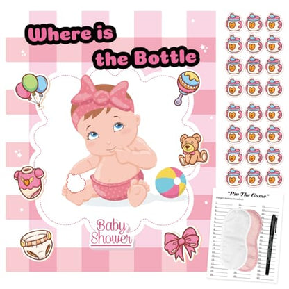 Pin The Pacifier on The Baby Game