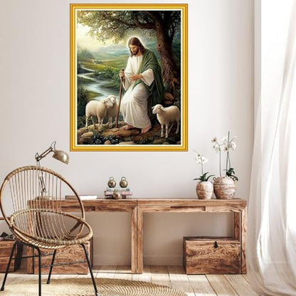 Stamped Cross Stitch Kits for Beginner Embroidery Kits for Beginners Adults DIY 11CT Cross Stitch Patterns Needlepoint Kits Crossstitching Kits