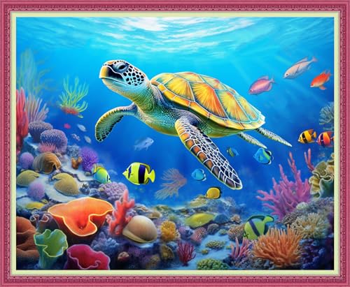 Cross Stitch Stamped Full Embroidery Kits DIY 11CT Cotton Thread Printed DIY Needlepoint Kits Craft Needlework Set Cross