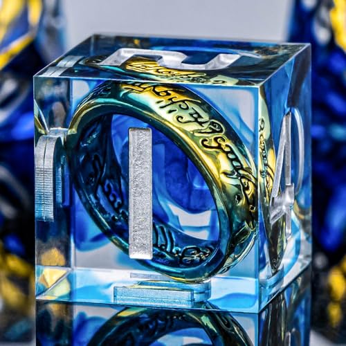 Magic Lord Rings DND Dice Set with Box