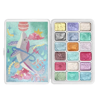 Mini Forestry Shifting Watercolor Painting Set