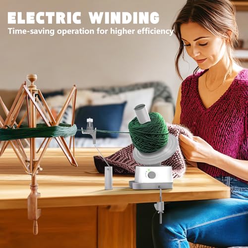 Yarn Winder Electric Yarn Ball Winder for Crocheting