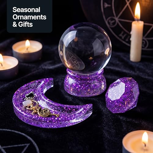 Craft Glitter Fluorescent Purple 100g Extra Chunky Glitter (3.5 Ounce)