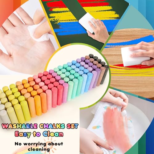 Sidewalk Chalks Set (200 Count)
