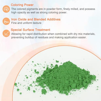 Iron Oxide Powder Concrete Pigment 700 Mesh 3.5oz (28.2 Ounce)