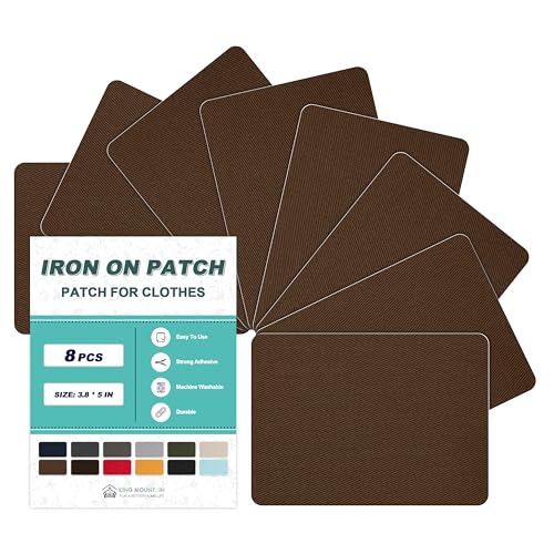 Iron on Patches for Clothes (8 Count)