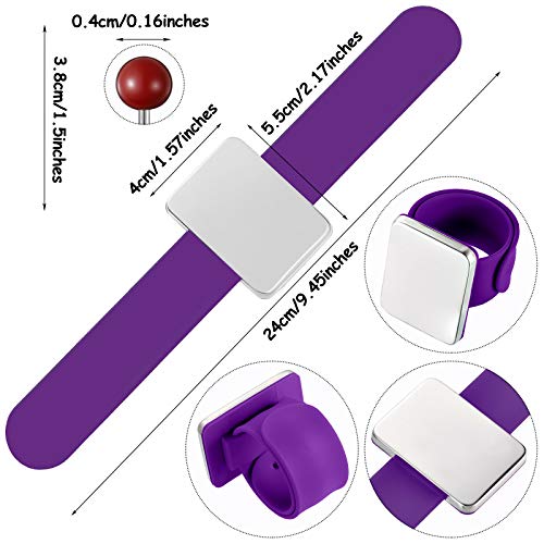 Magnetic Wrist Sewing Pincushion with 100 Pcs 1.5" Pins