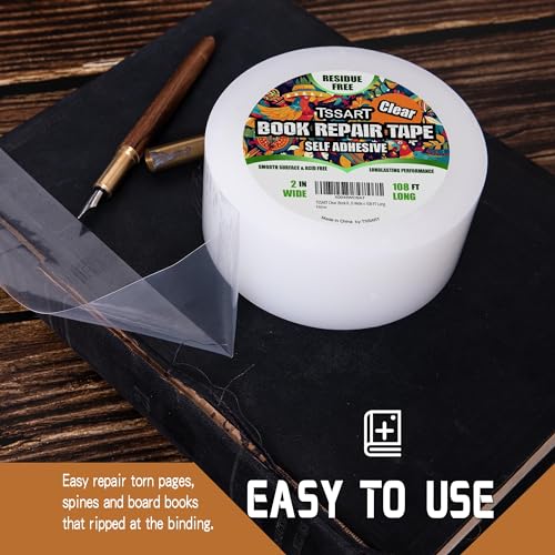 Clear Book Repair Tape