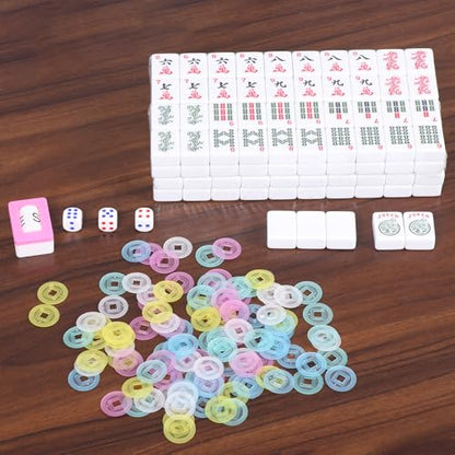 166 Tiles Mah Jongg Set American Mahjong