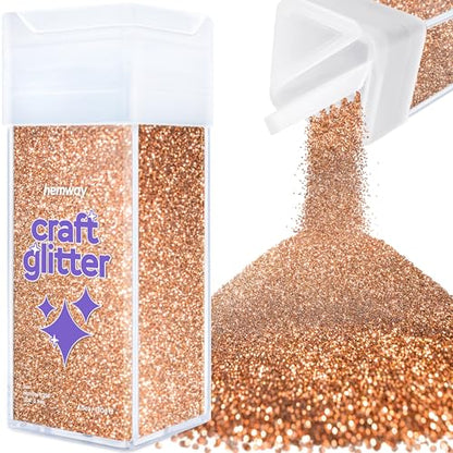 Craft Glitter Shaker Bronze Brown 130g Microfine (3.8 Ounce)