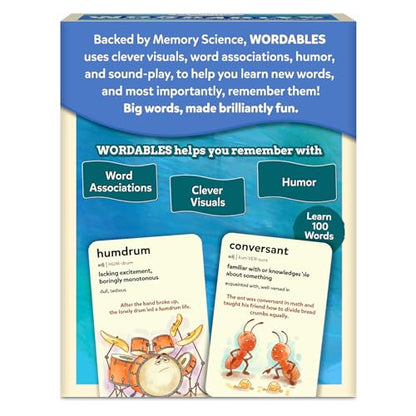 Educational Vocabulary Flash Cards for Kids