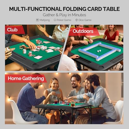 34" Foldable Mahjong Table