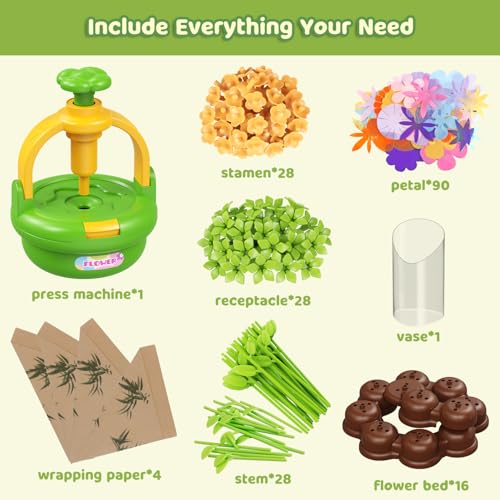 Flower Press Kit for Kids