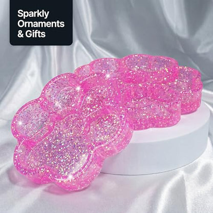 Craft Glitter Shaker Baby Pink Iridescent 110g Extra Chunky (4.5 Ounce)
