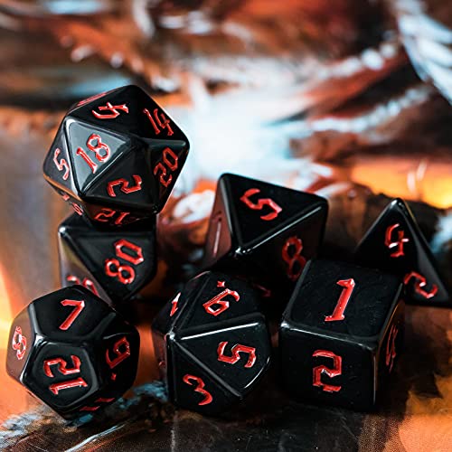 7 Die Polyhedral DND Dice Set