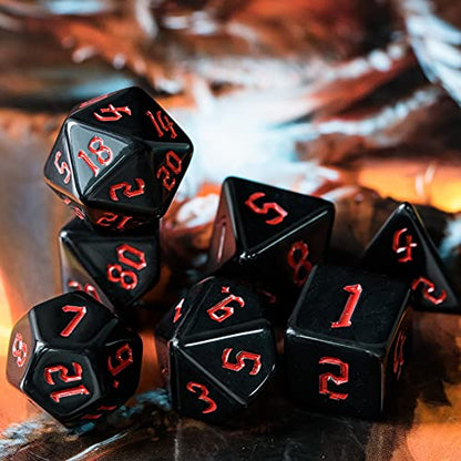 7 Die Polyhedral DND Dice Set