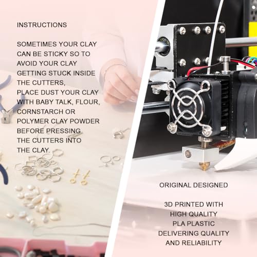 Polymer Clay Cutters (22 Count)