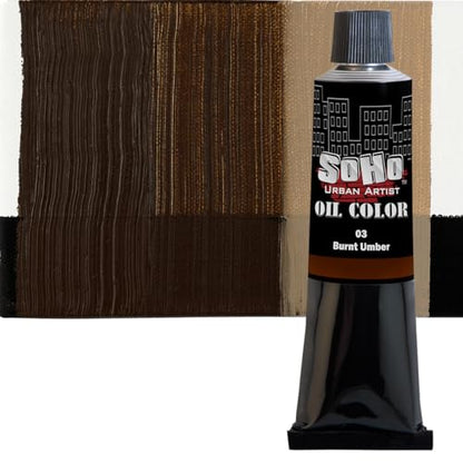 Oil Paint Burnt Umber (5.75 Fl Oz)