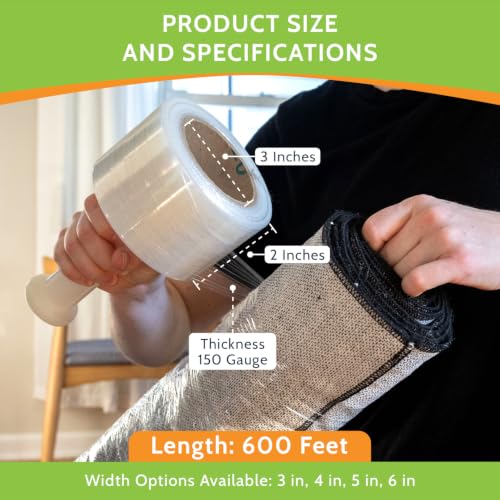PSBM Mini Stretch Wrap with Plastic Handle