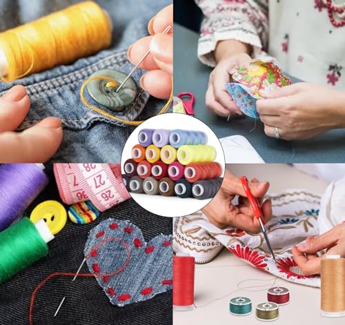 50 Colors Sewing Thread (124 Count)