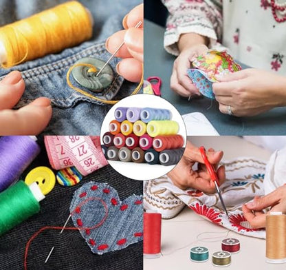 50 Colors Sewing Thread (124 Count)